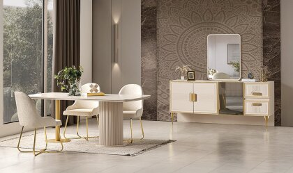 Medusa Home Mobilya - Odda Lüx Yemek Odası - Luxury Yemek Odaları Medusa Home Mobilya - Odda Lüx Yemek Odası - Luxury Yemek Odaları