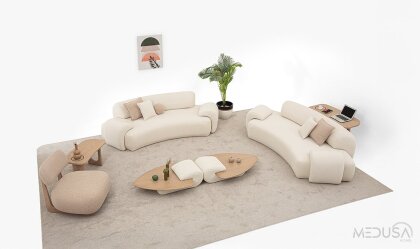 Medusa Home Mobilya - Olimpia Koltuk Takımı