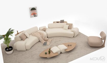Medusa Home Mobilya - Olimpia Köşe Takımı
