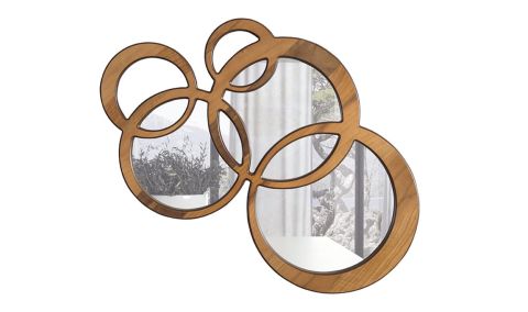 Medusa Home - Olimpiyat Walnut Ayna Medusa Home - Olimpiyat Walnut Ayna