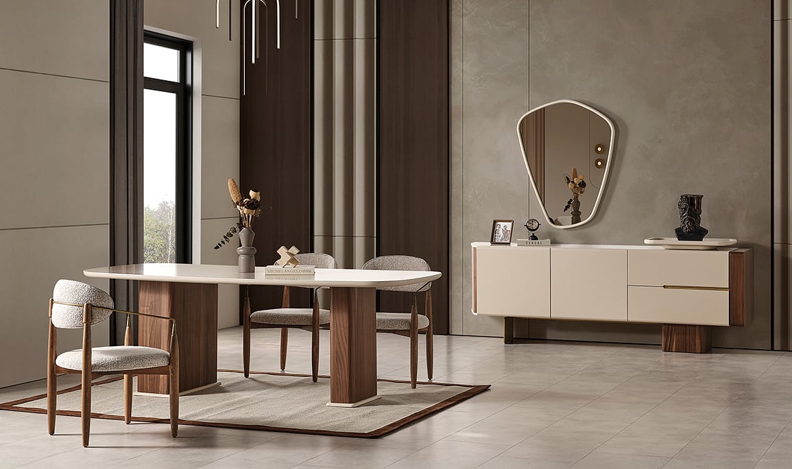 Medusa Home Mobilya - Olivan Yemek Odası