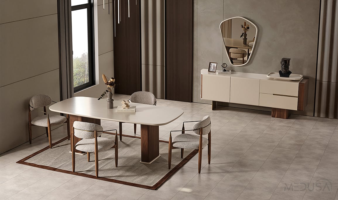 Medusa Home Mobilya - Olivan Yemek Odası