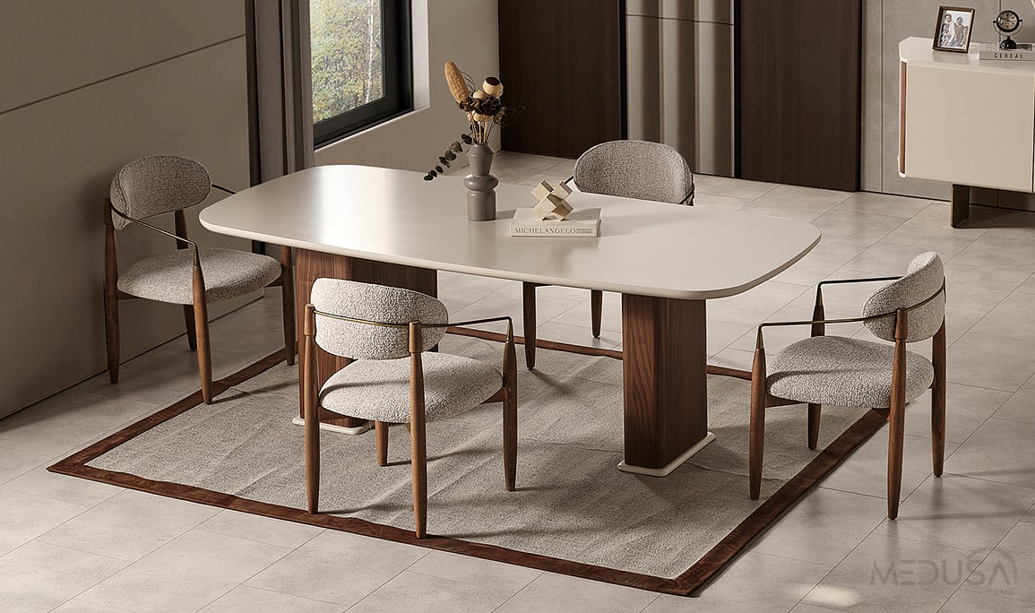 Medusa Home Mobilya - Olivan Yemek Odası