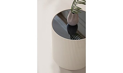 Medusa Home Mobilya - Olivia Ekru Sehpa Seti