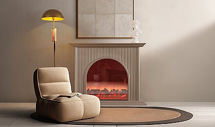 Medusa Home - Olivia Vizon Şömine