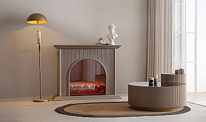 Medusa Home Mobilya - Olivia Vizon Şömine