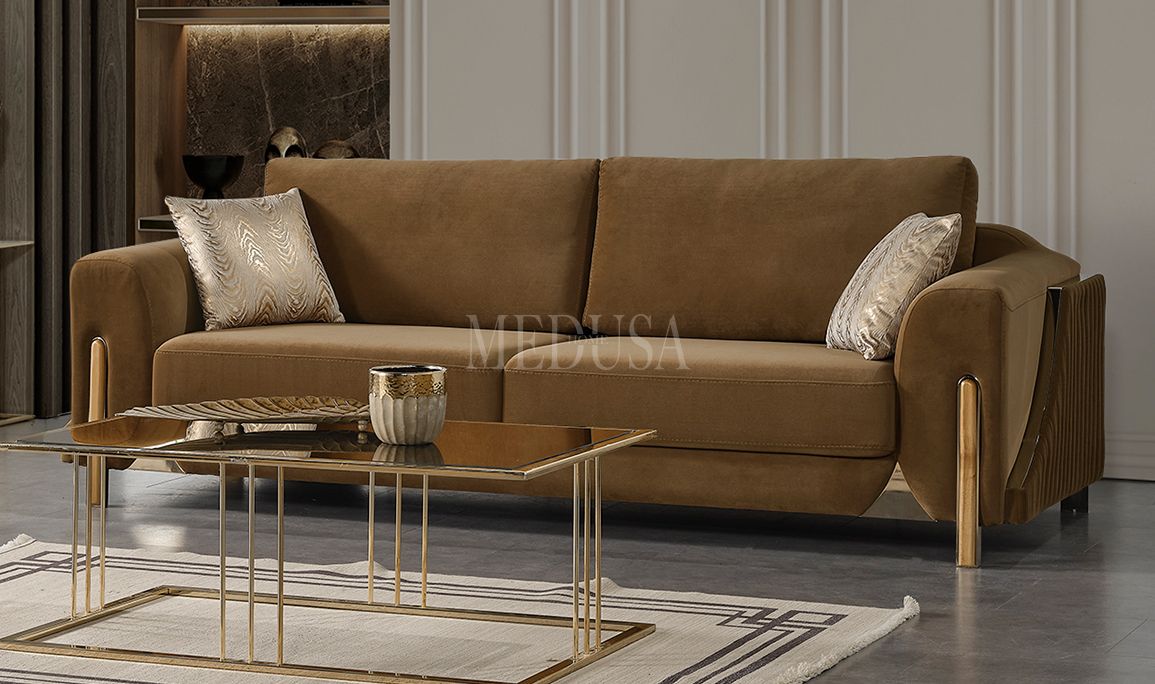 Medusa Home Mobilya - Olivya Üçlü Koltuk 01