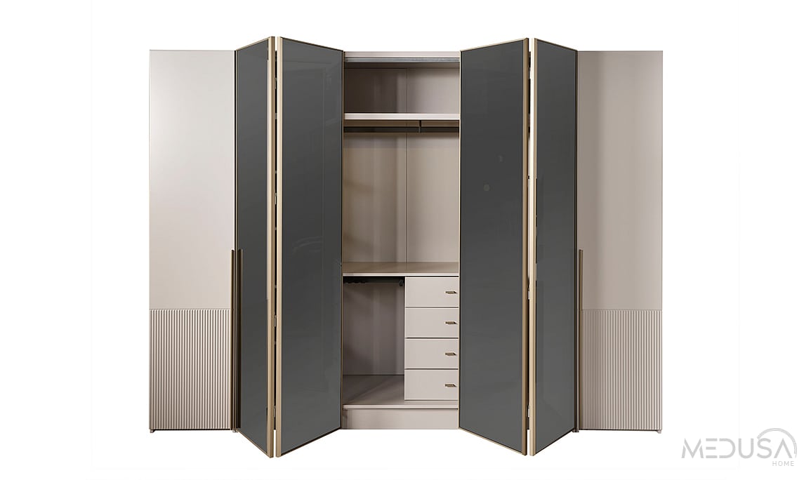 Medusa Home Mobilya - Oltu Akordiyon Gardırop