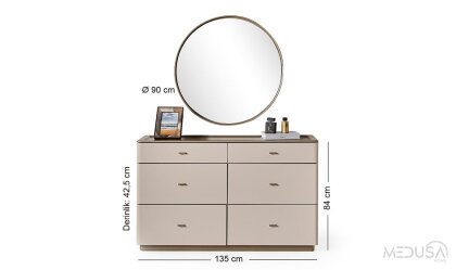 Medusa Home Mobilya - Oltu Şifonyer