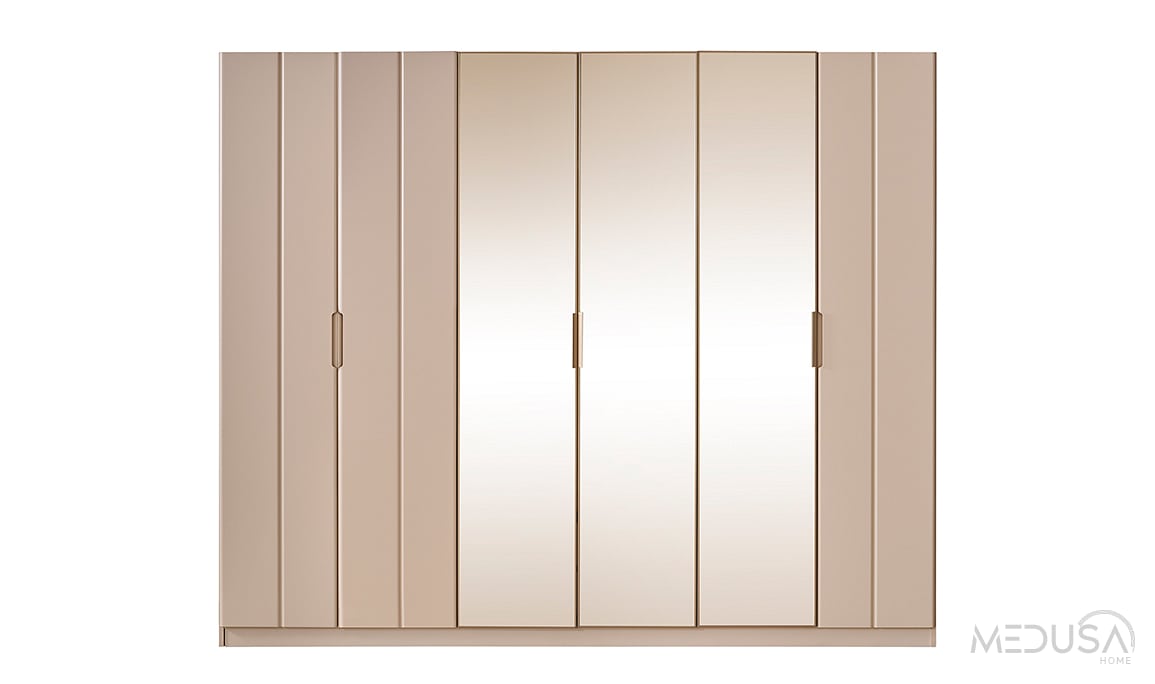Medusa Home Mobilya - Olya 6 Kapaklı Gardırop