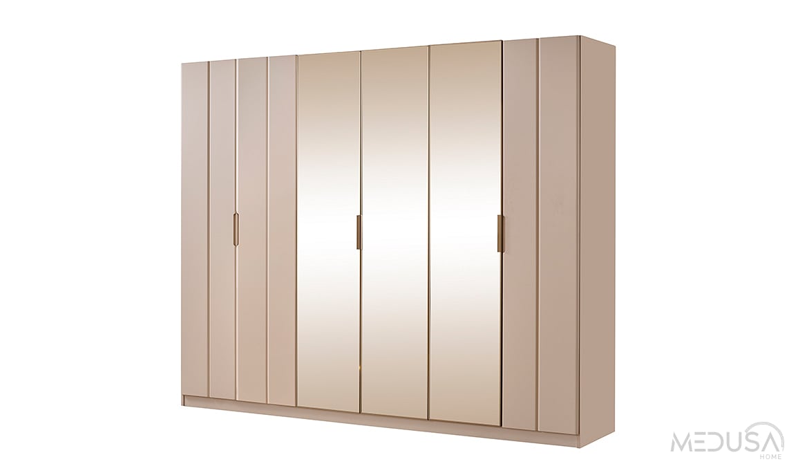 Medusa Home Mobilya - Olya 6 Kapaklı Gardırop