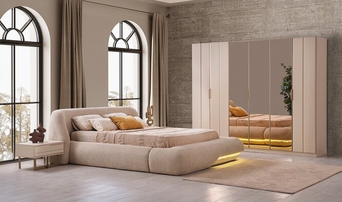 Medusa Home Mobilya - Olya Yatak Odası - Luxury Yatak Odası
