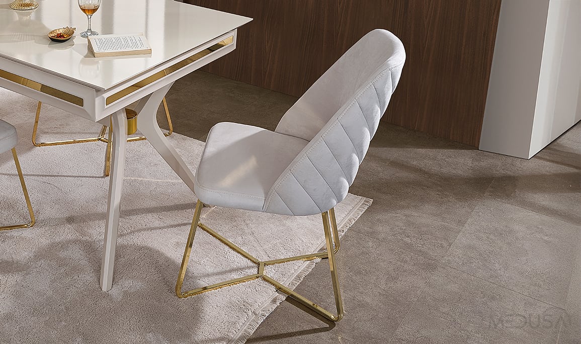 Medusa Home Mobilya - Olympos Luxury Açılır Yemek Masası