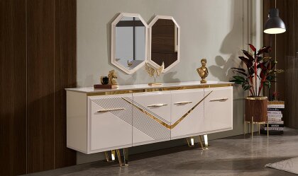 Medusa Home Mobilya - Olympos Luxury Yemek Odası