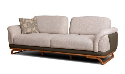 Medusa Home Mobilya - Onix Stripe Üçlü Koltuk