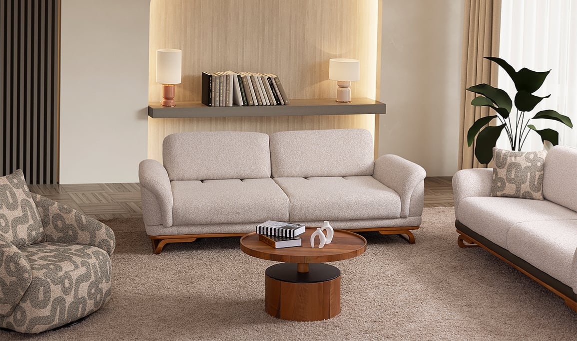 Medusa Home Mobilya - Onix Üçlü Koltuk