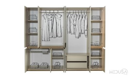 Medusa Home Mobilya - Opal Gardırop