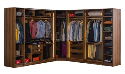 Medusa Home Mobilya - Optimus Köşe Gardırop
