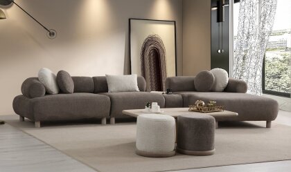 Medusa Home - Opus Sehpalı Köşe Takımı Medusa Home - Opus Sehpalı Köşe Takımı