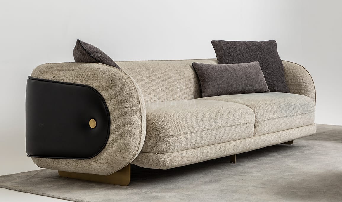 Medusa Home Mobilya - Orbit Sharp Üçlü Koltuk