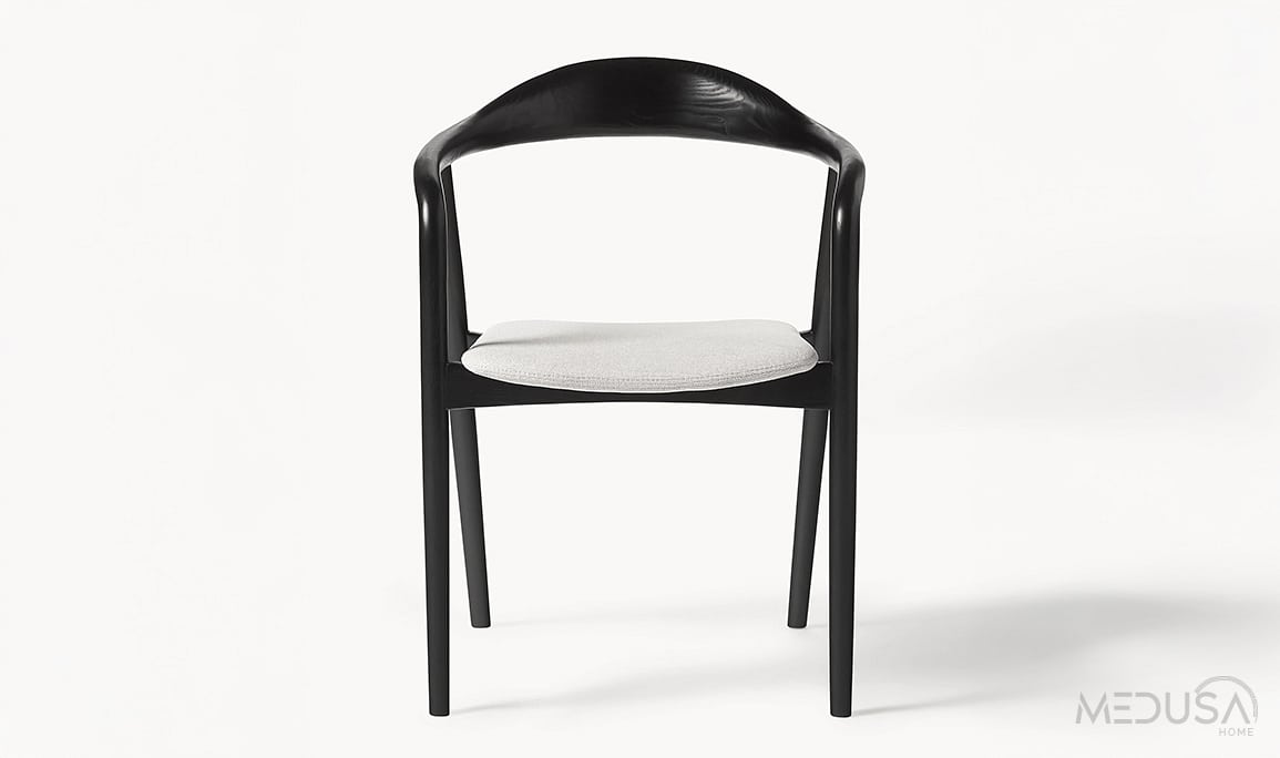Medusa Home Mobilya - Orella Siyah Sandalye