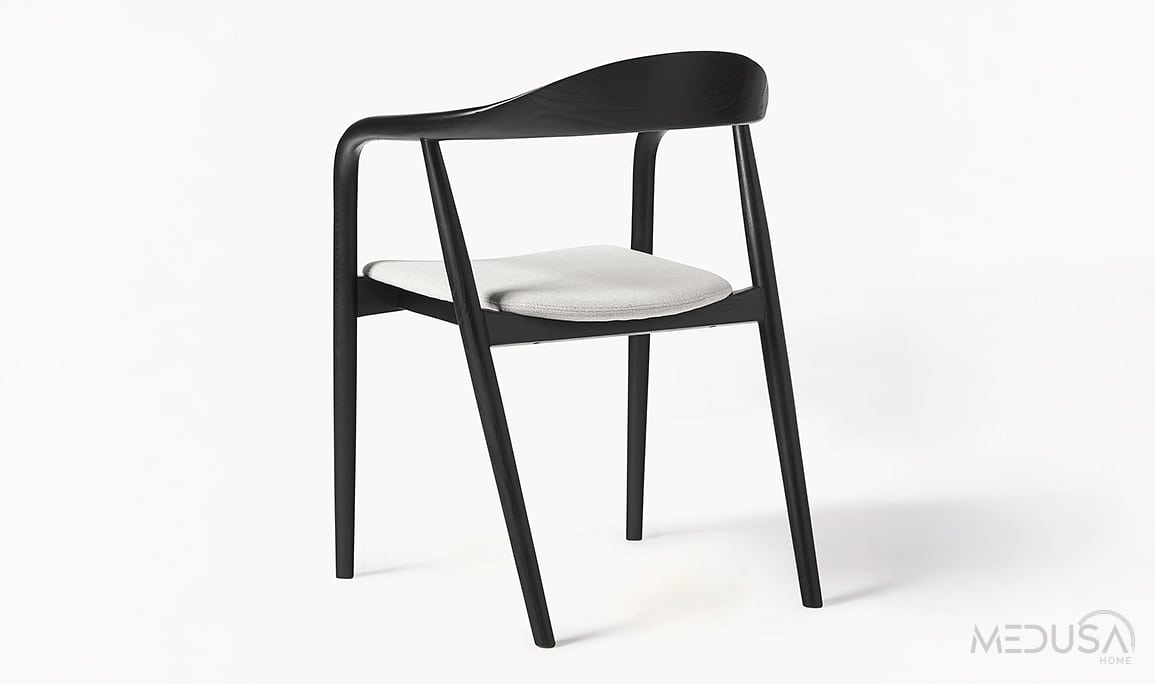 Medusa Home Mobilya - Orella Siyah Sandalye