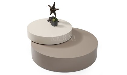 Medusa Home Mobilya - Oreo Bej Orta Sehpa