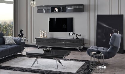 Medusa Home Mobilya - Oriente Antrasit Tv Ünitesi