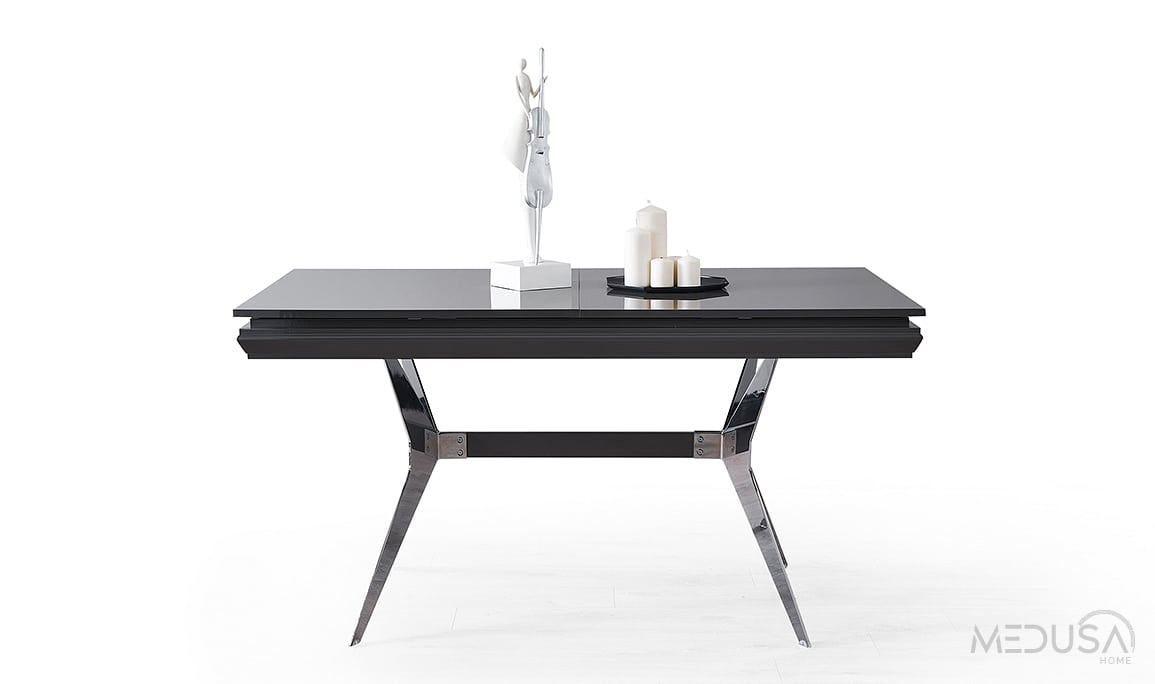 Medusa Home Mobilya - Oriente Antrasit Yemek Odası