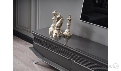 Medusa Home Mobilya - Oriente Antrasit Yemek Odası