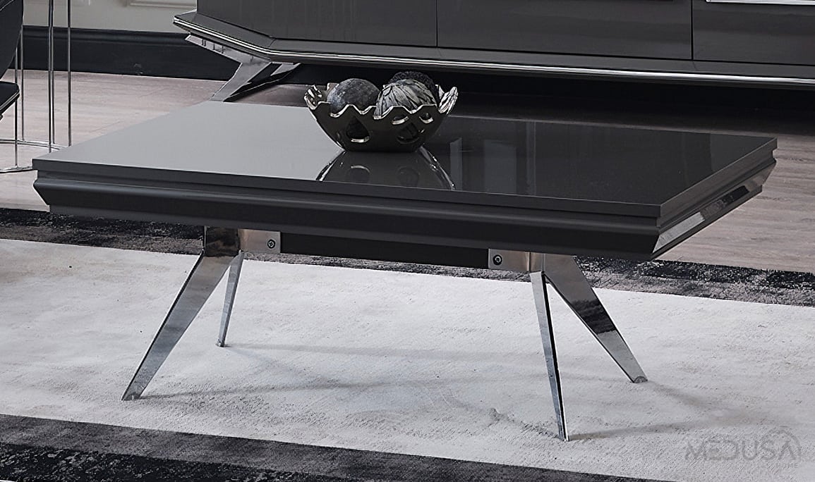 Medusa Home Mobilya - Oriente Antrasit Yemek Odası