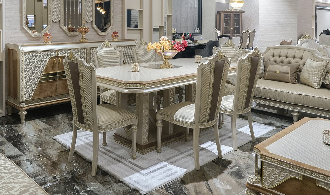Medusa Home Mobilya - Orkide Avangarde Yemek Masası
