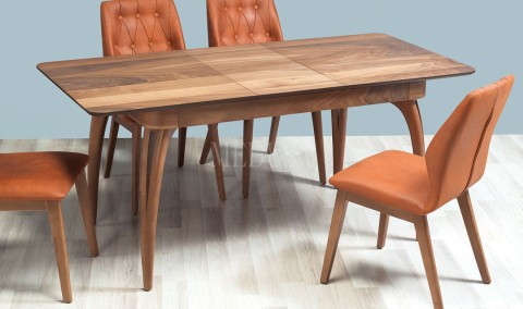 Medusa Home Mobilya - Orkide Ceviz Mutfak Masası