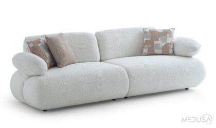 Medusa Home Mobilya - Orlando Aytaşı Üçlü Koltuk
