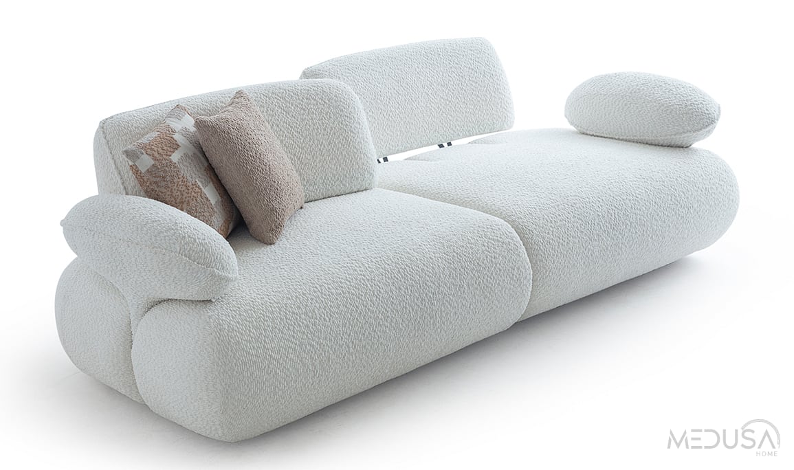 Medusa Home Mobilya - Orlando Aytaşı Üçlü Koltuk