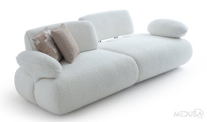 Medusa Home Mobilya - Orlando Aytaşı Üçlü Koltuk