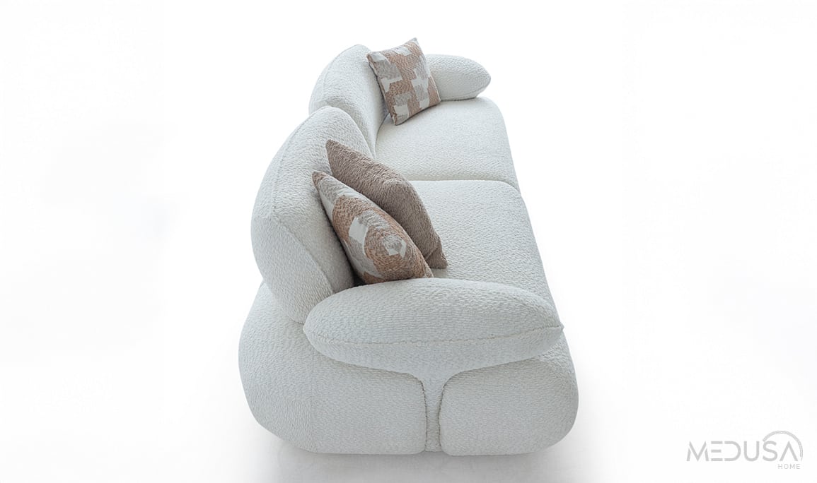 Medusa Home Mobilya - Orlando Aytaşı Üçlü Koltuk