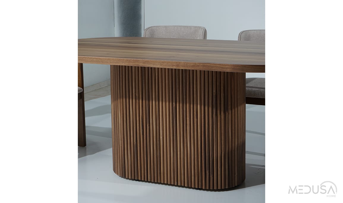 Medusa Home Mobilya - Orlando Ceviz Yemek Masası