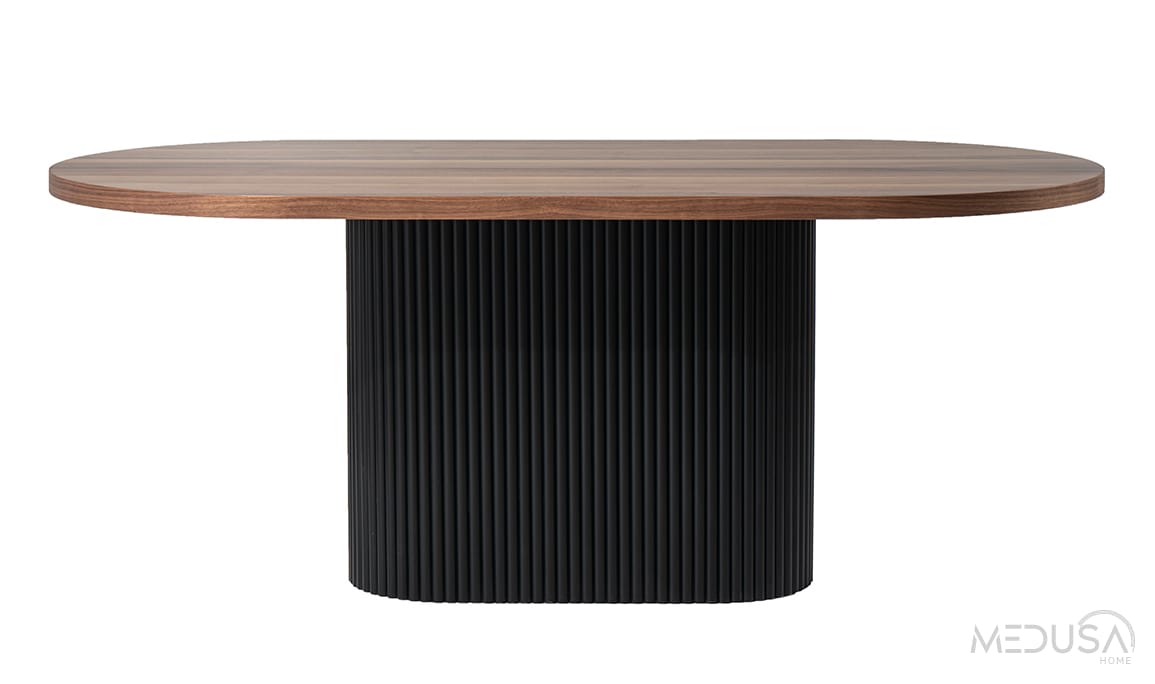 Medusa Home Mobilya - Orlando Siyah Yemek Masası