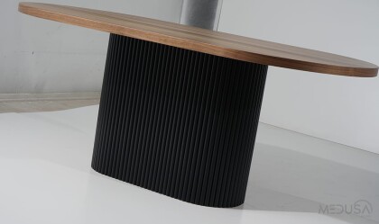 Medusa Home Mobilya - Orlando Siyah Yemek Masası