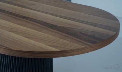 Medusa Home Mobilya - Orlando Siyah Yemek Masası