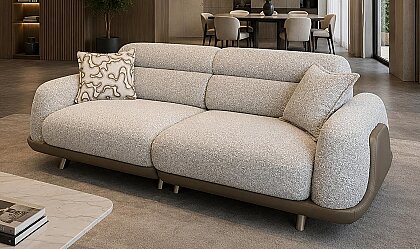 Medusa Home Mobilya - Orleon Üçlü Koltuk