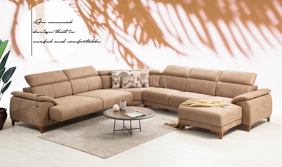 Medusa Home Mobilya - Oscar Peak U Köşe Takımı