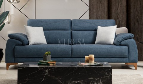 Medusa Home - Oscar Üçlü Koltuk Lacivert Medusa Home - Oscar Üçlü Koltuk Lacivert