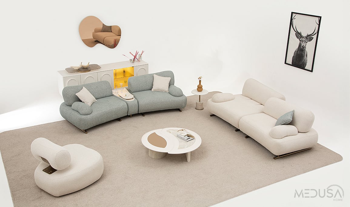 Medusa Home Mobilya - Osla Koltuk Takımı
