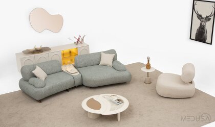 Medusa Home Mobilya - Osla Koltuk Takımı