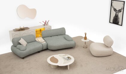 Medusa Home Mobilya - Osla Koltuk Takımı