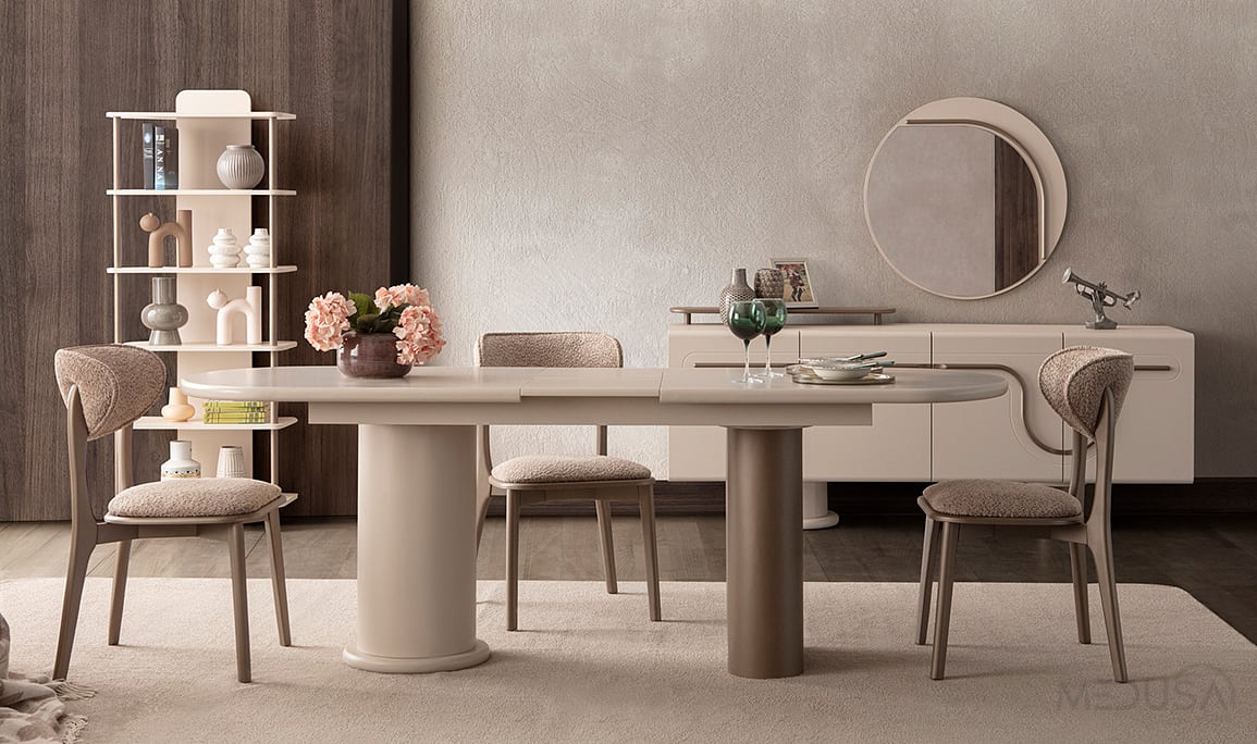 Medusa Home Mobilya - Oslo Açılır Yemek Masası
