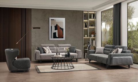 Medusa Home - Oslo Koltuk Takımı 3+3+1 Medusa Home - Oslo Koltuk Takımı 3+3+1