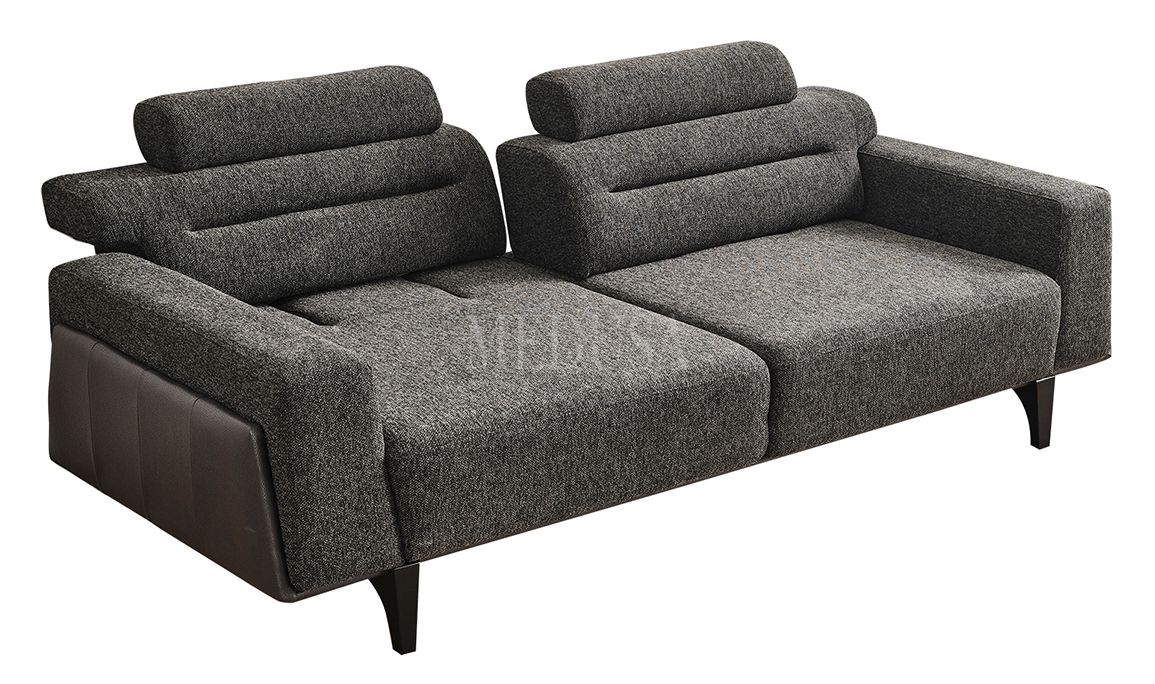 Medusa Home Mobilya - Oslo Üçlü Koltuk Antrasit